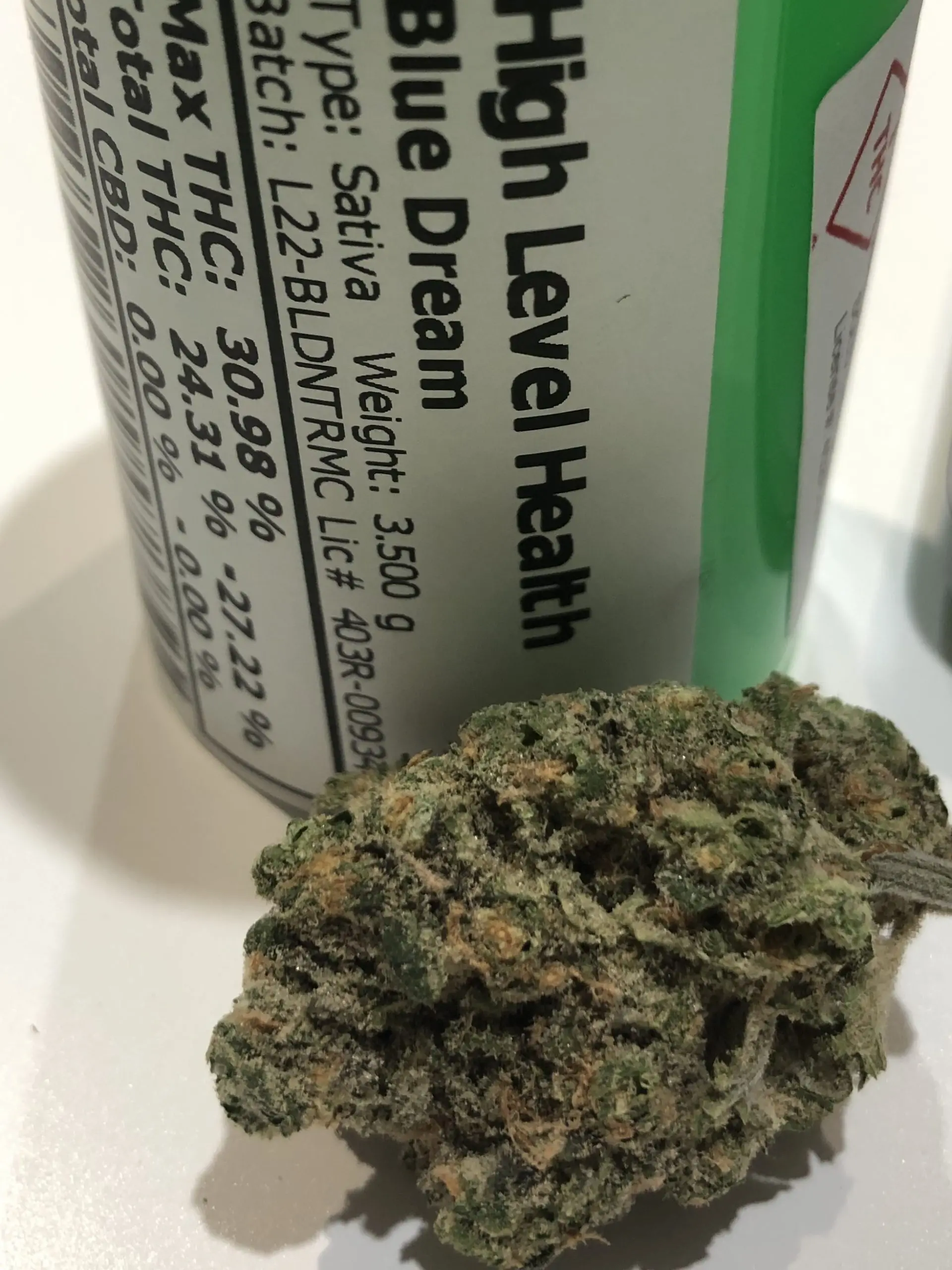 high level health weed dispensary blue dream