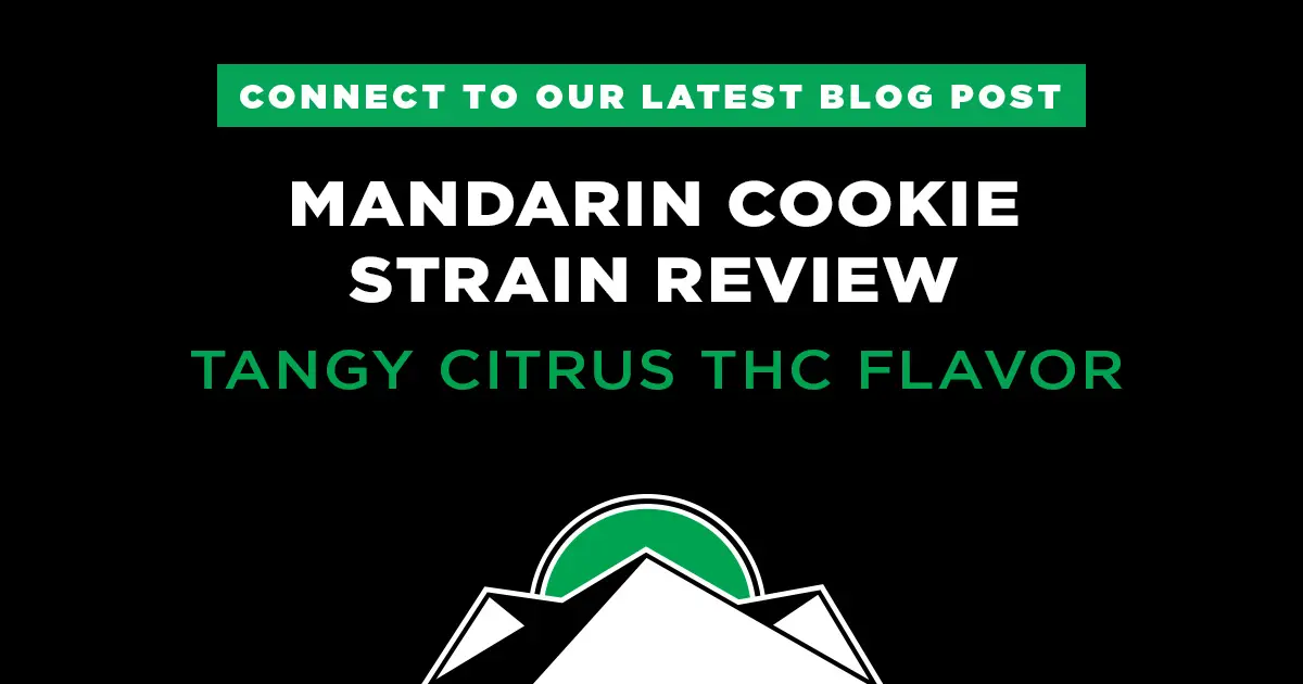 Mandarin Cannabis Cookie Review